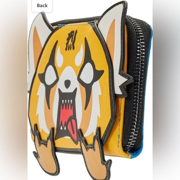 Loungefly Sanrio Aggretsuko Zip Around Wallet NWT - Picture 4 of 4